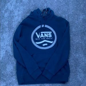Vans off the wall navy hoodie!!💙